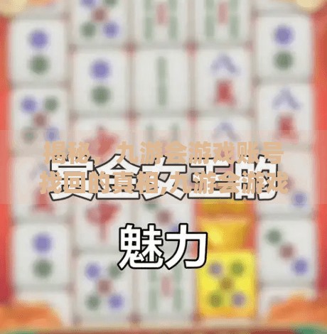 揭秘，九游会游戏账号找回的真相,九游会游戏账号找回吗