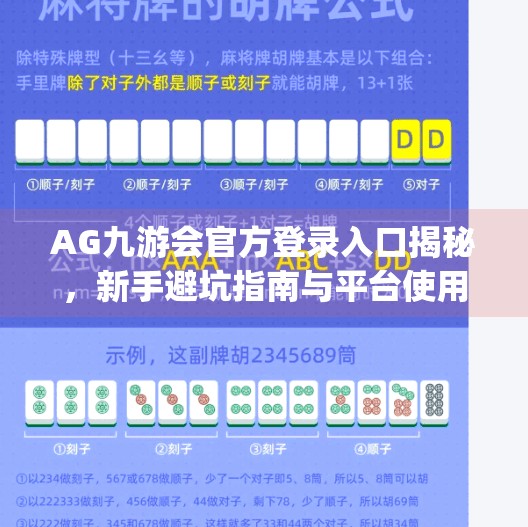 AG九游会官方登录入口揭秘，新手避坑指南与平台使用全攻略,ag九游会官方登录